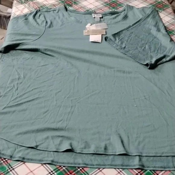 Cupio Curvy Short Sleeve Shirt 2x - Picture 3 of 6